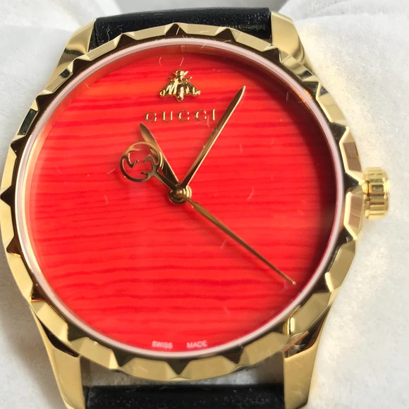 Gucci Other - Gucci G-Timeless Men's Leather Watch NWT